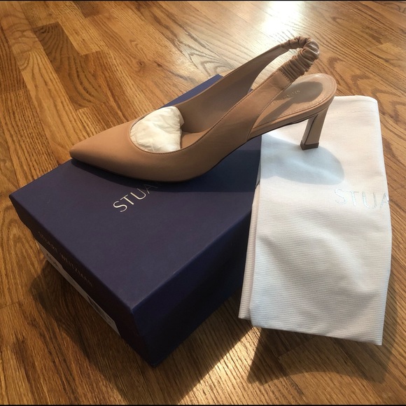 Stuart Weitzman new Hayday sling back heels